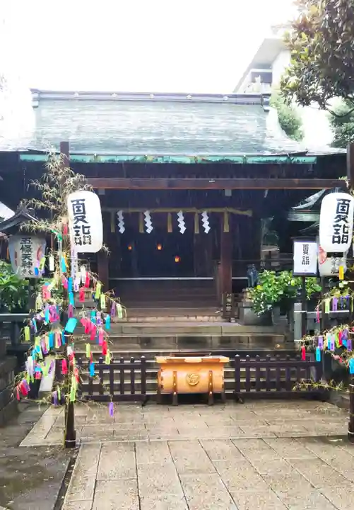 五條天神社の本殿・本堂