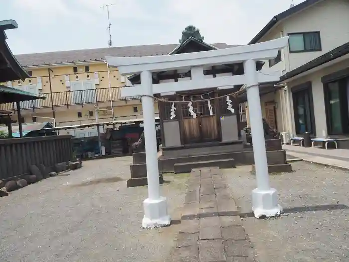 神明神社の鳥居