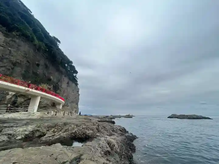 江島神社の景色