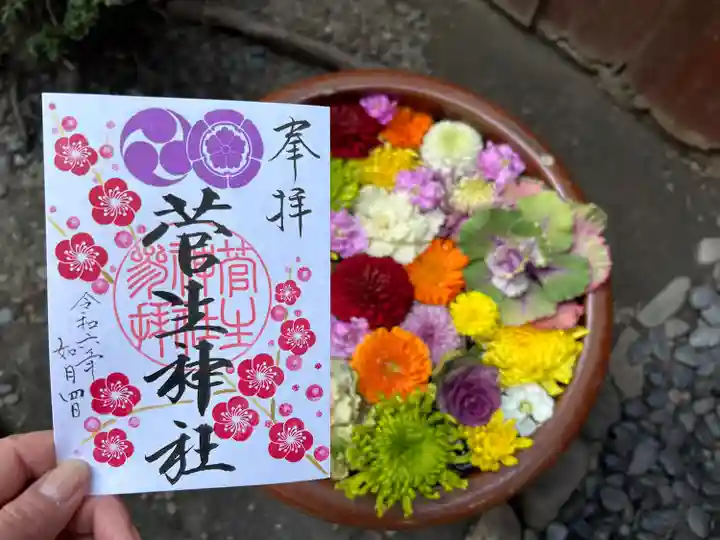 菅生神社の御朱印