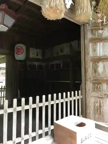 井戸神社の本殿