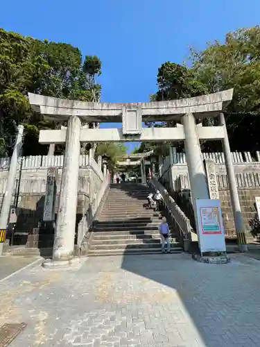 宮地嶽神社の鳥居