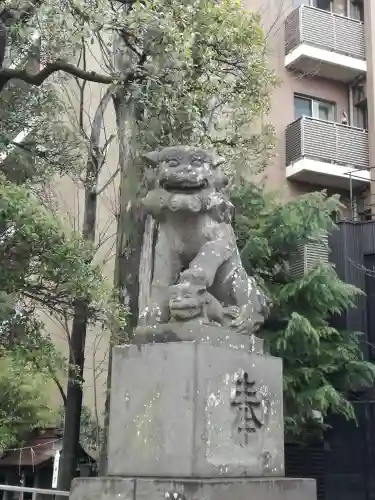 亀有香取神社の狛犬