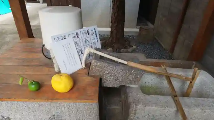 大将軍八神社の手水舎