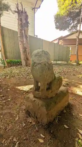 権現神社の狛犬