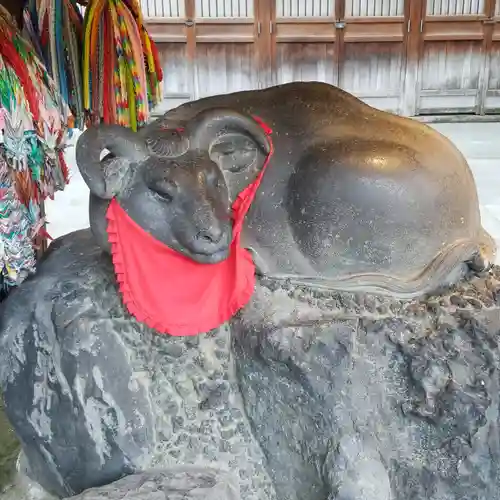 牛嶋神社の狛犬