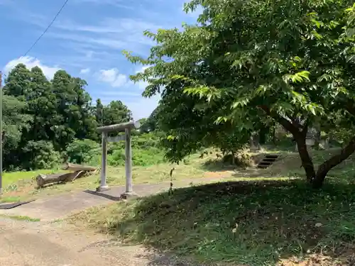 星之宮神社の鳥居