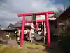 差出磯大嶽山神社 仕事と健康と厄よけの神さまの鳥居
