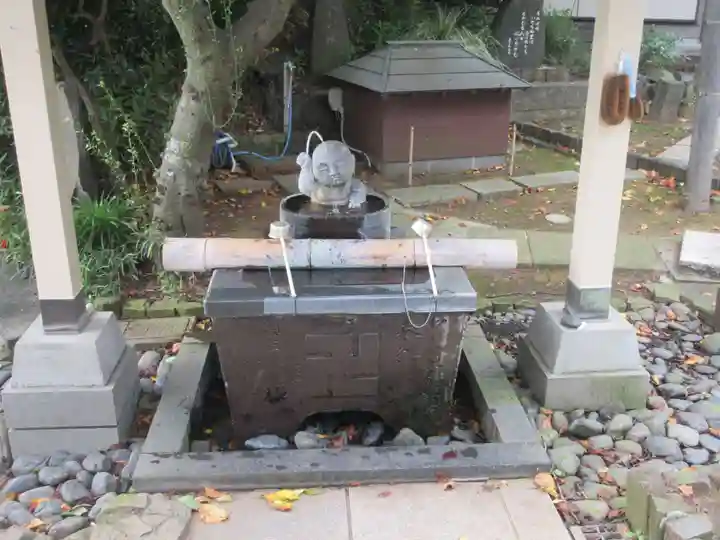 境木地蔵尊の手水舎