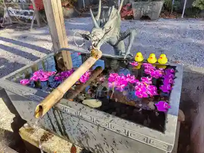 秩父今宮神社の手水舎