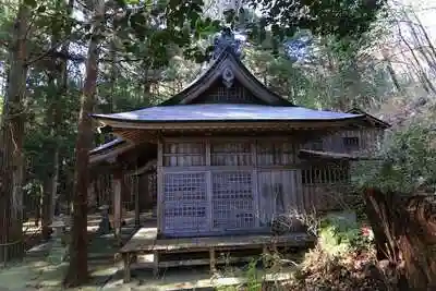 苗代田神社の本殿