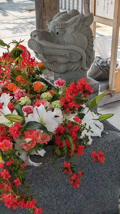 新川皇大神社の手水舎
