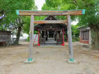 神明社(村合町)の鳥居