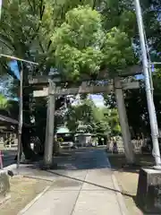 大神神社（花池）の鳥居