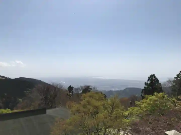 大山阿夫利神社の景色