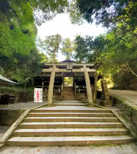 由岐神社の鳥居