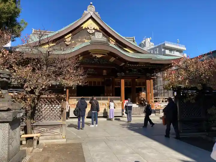 湯島天満宮の本殿・本堂