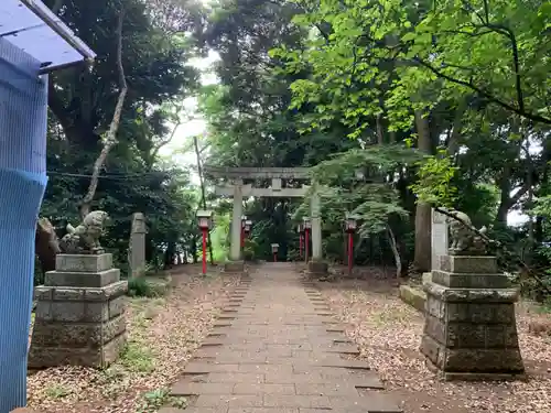 古山王神社の鳥居