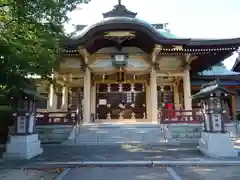 植田八幡宮の本殿