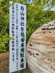 白山神社の周辺