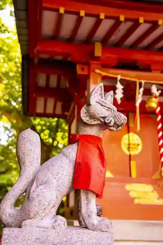 金王八幡宮の狛犬