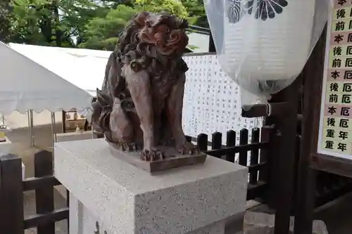 吉備津彦神社の狛犬