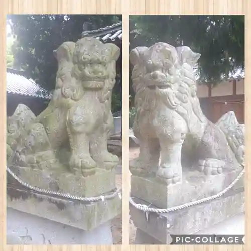 一王子神社の狛犬