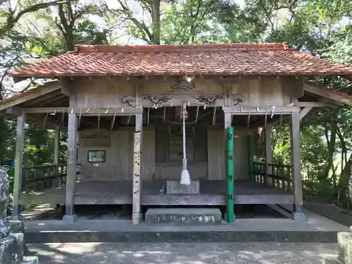 裂田神社の本殿