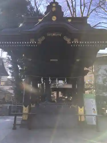 大國魂神社の手水舎