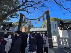 伊勢山皇大神宮の鳥居