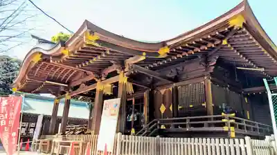渋谷氷川神社の本殿・本堂
