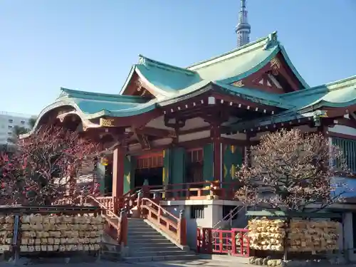 亀戸天神社の本殿・本堂