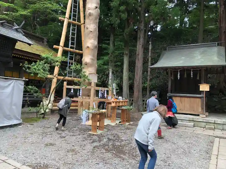 諏訪大社下社春宮のその他建物