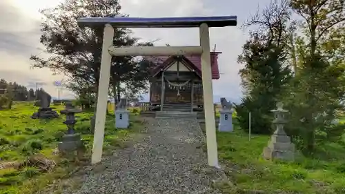新千代神社の鳥居