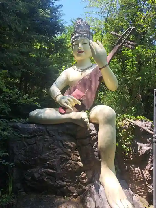 竹地蔵尊の仏像