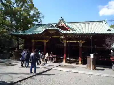 根津神社の本殿・本堂