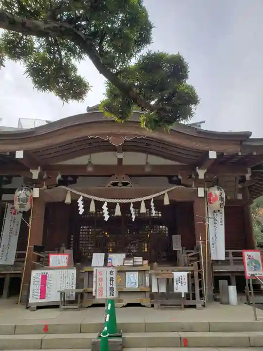 鳩森八幡神社の本殿・本堂