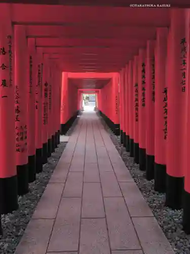 東京羽田 穴守稲荷神社の鳥居