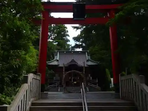 白笹稲荷神社の鳥居