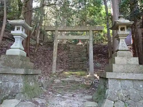 神明宮の鳥居