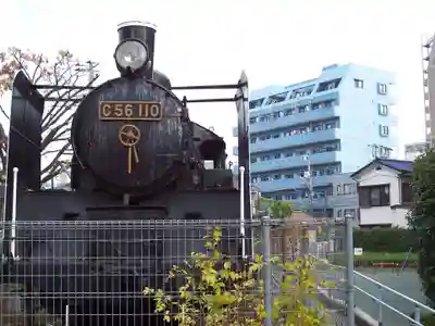 草加神社の周辺