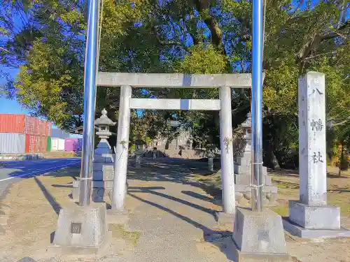 八幡社（小茂井）の鳥居