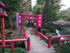 間々田八幡宮の庭園