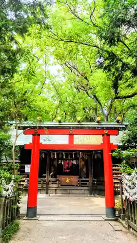 御器所八幡宮の鳥居