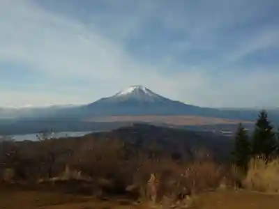 石割神社の景色