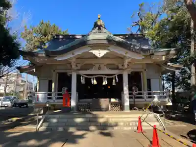 天沼八幡神社の本殿・本堂