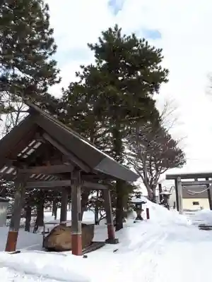 丘珠神社の手水舎
