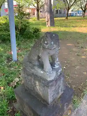 椎名神社の狛犬