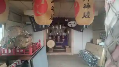 美馬牛神社の本殿・本堂