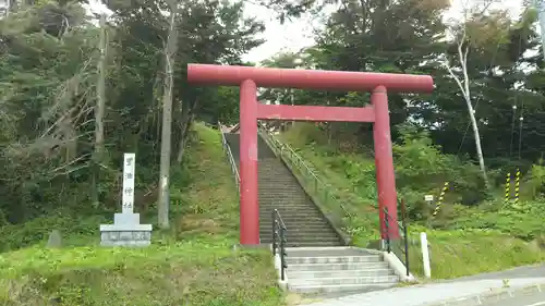 豊浦神社の鳥居